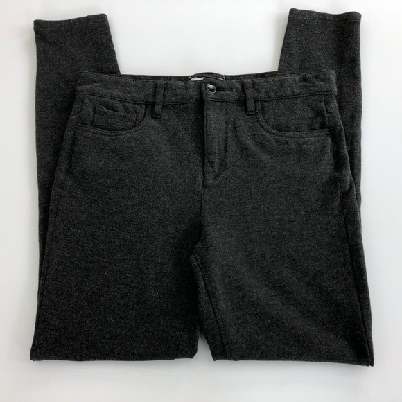 Liz Claiborne Heather Gray Stretch Pants 4 Classic - Picture 1 of 5